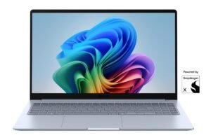 SAMSUNG Galaxy Book4 Edge, Copilot+ PC – 15,6 Zoll – Qualcomm Snapdragon X X1 26 100 – 16 GB – 256 GB – Qualcomm Adreno™ Onboard Graphics – Windows 11 Home